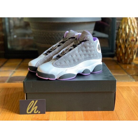 Size 6y Air Jordan 13 "Houndstooth" - Picture 2 of 5